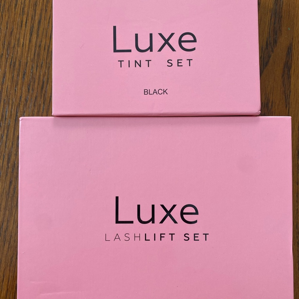 Luxe Black Eyelash Tint and Lash Lift Set